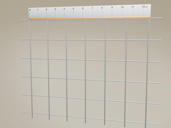 rete metallica SG acciaio inossidabile L: 20mm D: 1mm S: 1.4301 – Visualizzazione 3D