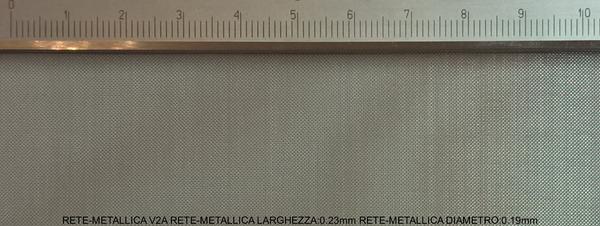 rete metallica V2A acciaio inossidabile L: 0.23mm D: 0.19mm M: 60